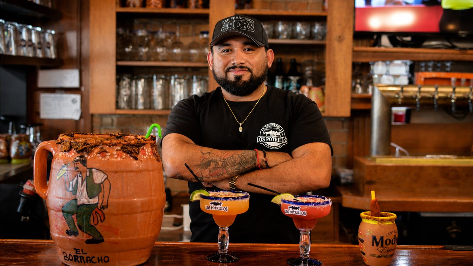 Handcrafted margaritas and a full bar